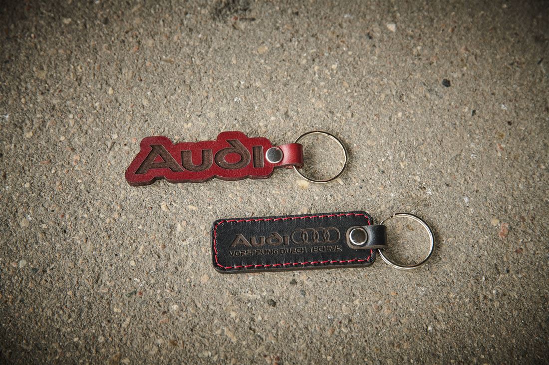 Lederanhänger Audi